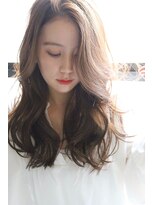 チョビー(Chobii)&nbsp;表参道/グレージュ/小顔/デジタルパーマ/イルミナカラー/