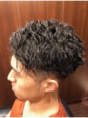 大人心を忘れないツイストパーマ