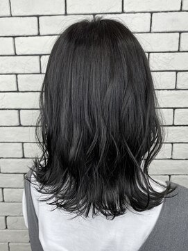 アットラップレーヴ(attrape-reve) 【暗髪】外ハネ×暗髪カラー10代20代30代