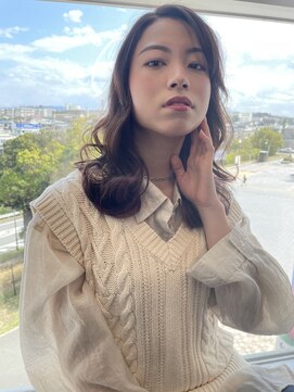 ニューヨークニューヨーク イオン高の原店(NYNY) インナーラベンダーピンク×カシスブラウン