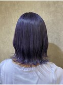 アッシュパープル「lamp 横浜反町」