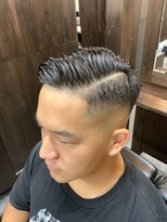 ギャレゴ(GARego)&nbsp;スキンフェード（ミドル パートスタイル）