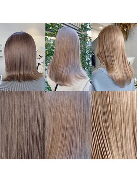 フラム 渋谷(flamme) ミルクティーカラー*まろやかベージュ