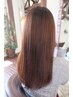 【まとまる髪に♪】カット＋髪質改善ストレート ￥15320