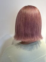 ネオヘアー 曳舟店(NEO Hair)&nbsp;ペールピンク/外ハネボブぷつっとボブピンキーショート曳舟