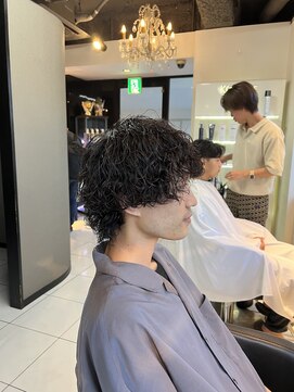 アイズ 海老名(AIZU) 波巻きスパイラルパーマ　波巻きパーマ　スパイラルパーマ