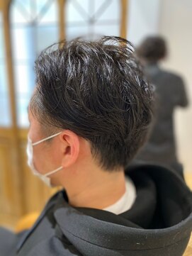 ルシードスタイル グローバルディー 稲毛店(LUCIDO STYLE GLOBAL.D) ツーブロックアップバング【稲毛】