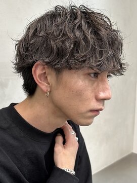 フィフス 渋谷(fifth) メンズマッシュ波巻きスパイラルパーマツイストスパイラルパーマ