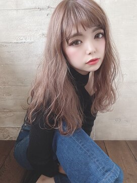 イーラ(era) ミルクティーカラー/グレージュカラー/透け感/抜け感/era加藤