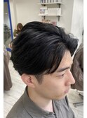 メンズカット×縮毛矯正