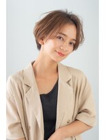 ロッコ(ROCCO)&nbsp;センターパートショートボブ　[八王子]ROCCO