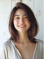 フレア 心 武庫之荘(flare)&nbsp;★似合わせこなれミディグラレイヤー小顔大人ショート