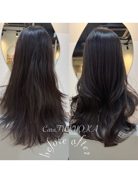 カラ フクオカ(Cara FUKUOKA) 【レイヤーカット&水素トリートメント】《福岡レイヤーカット》
