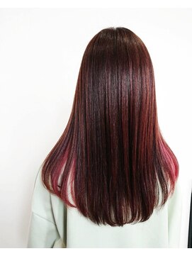 ヘアーアンドリラクゼーション ルーセント(HAIR&RELAXATION LUCENT) 髪質改善+インナーカラー