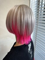 ファブ 千葉店(FaB)&nbsp;ホワイトベージュ×ネオンピンク[千葉駅]