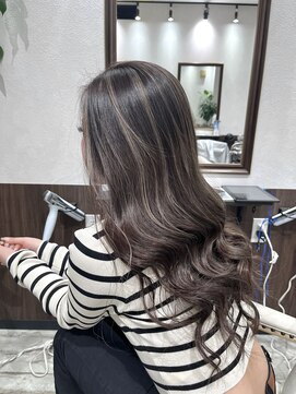 ベルヘアーデザイン 堺東(Belle hair Design) コントラストハイライト/外国人風カラー/堺東