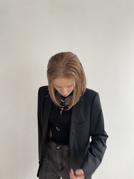 グラフ 立川(Graph.) ダブルカラー/ミルクティーベージュ