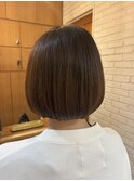 ミニボブ/切りっぱなしボブ/ショートボブ/10代／20代／30代