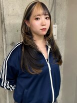 ソル ジングウマエ(SOL JINGUMAE) mayu//ローライトデザインカラーポイントカラーブリーチ