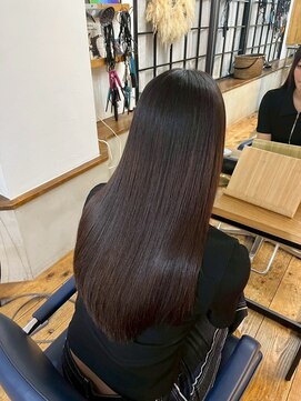 コミレ(COMILE) ロング縮毛矯正/髪質改善 酸性ストレート 髪質改善ストレート