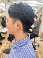 ロンドシエル 横浜(Lond ciel)&nbsp;ミニウルフチェリーブラウンブリーチなしショートボブ前髪/横浜