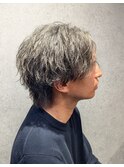 スペインカールスパイキーショート波巻きスパイラルパーマ