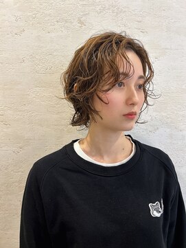 リト(re:to*) フェイスレイヤー×ボブパーマ【re:to能見台YUHEI】