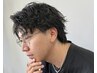 カット＋ツイストスパイラル【心斎橋/メンズカット/メンズパーマ/眉毛】