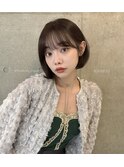 ゆるまきタッセルカット/タッセルカット/タンバルモリ/韓国ボブ
