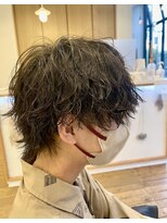 エテバイリリア メンズサロン 堺市駅前店(ete by LILIA.)&nbsp;波巻き/メンズカット/ men'sカット/波巻きパーマ/マッシュウルフ