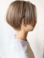 モリオフロムロンドン 原宿本店(morio from London)&nbsp;【morio原宿】ハンサムショート透明感カラーベージュ