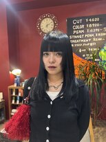 プロスタンセラ&nbsp;ぱっつんロング