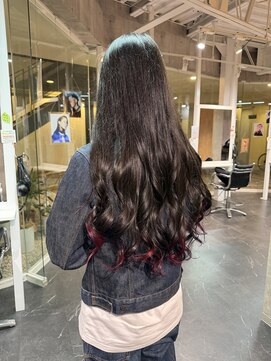 サンエンヘアー(lll_en hair) 裾カラー