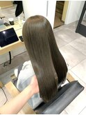 オリーブ艶カラー