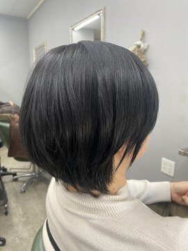 ヘアー アンド ビューティー ザ エフ 西尾店(Hair Beauty the F) ショートボブ#縮毛矯正#エイジング世代#くびれボブ#丸みボブ