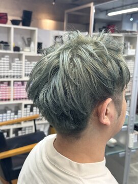 キャラ シャローネ 池袋(Chara Chalone) メンズカーキ/ツーブロックショート/池袋/本松