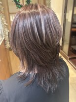 ネオリーブニコ 大井町店(Neolive Nico)&nbsp;白髪ぼかしのデザインスタイル