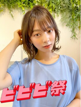 ヌリ 錦糸町(NuRI) ビビビ祭！【カット＋パーマ＋カラー30分スパ】30代40代50代小顔