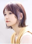 外ハネ/イヤリングカラー/似合わせ/前髪/パーソナルカラー