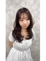 ティアム 渋谷店(Tiam shibuya)&nbsp;オリーブグレー／クラゲヘアー/ココアベージュ/ハッシュカット