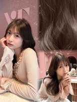 ボタン コロン 表参道 原宿(VOTAN COLON) ハッシュカット/韓国レイヤー/ミディアムレイヤー/原宿/顔まわり