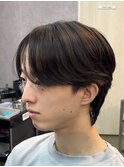 センターパート/メンズサロン/メンズパーマ/相模大野/町田/眉毛