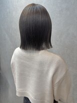 ブルーム(the Bloom) 【切りっぱなしボブ】オリーブグレージュ