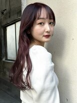 ブラウン(Brown) Cherry red color .