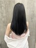 【★SNSで話題★】色持ちのいい黒染め＋カット+最新トリートメント/学割U24
