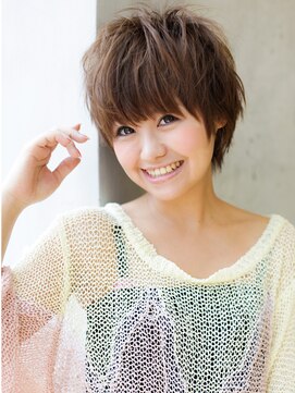 アフロート ディル(AFLOAT D'L) 《AFLOATディル裕二朗》ボリューム感のある無造作ショートヘア