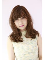 ヘアーアンドファッションシオミエイチ (hair＆fashion shiomi H) 【shiomi H】大人可愛いふんわりミディ