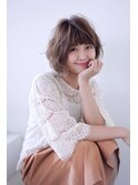 ふわっと可愛いお洒落ボブディ♪