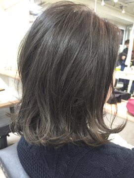 ペネロープ(Penelope) 【新宿ペネロープ】外ハネグレージュボブ  担当RYO