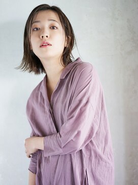 ベルビアンカ(Belle BIANCA) Belle BIANCA 似合わせカット 切りっぱなしボブ by.松本